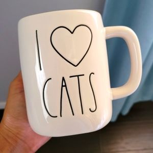 I HEART CATS Ceramic Mug Rae Dunn